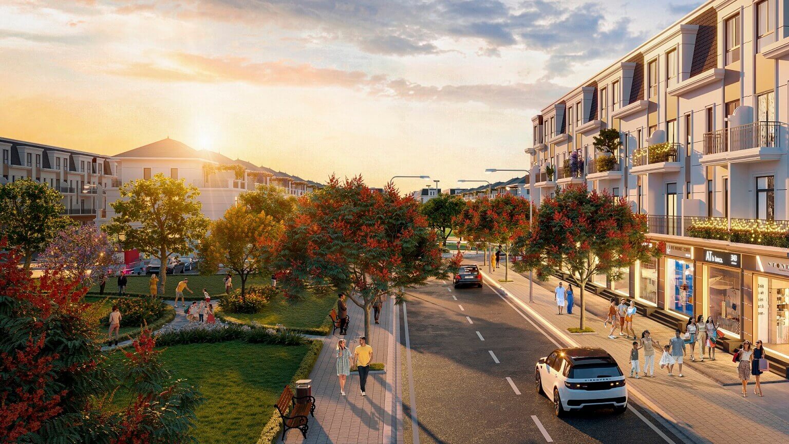 tiện ích dự án harmonia city bắc giang