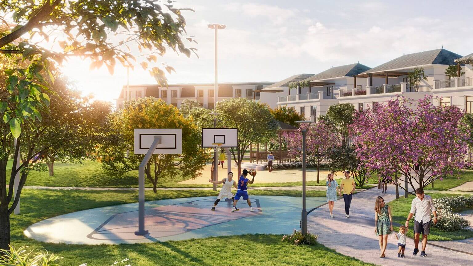 tiện ích dự án harmonia city bắc giang